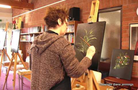 Painting My Way art classes in Shropshire