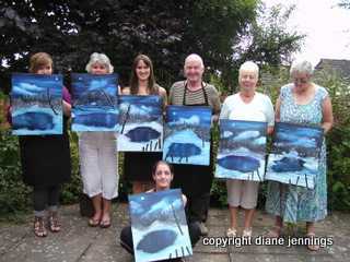 Painting My Way art classes in Shropshire