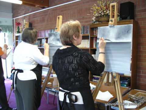 Painting My Way art classes in Shropshire