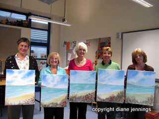 Painting My Way art classes in Shropshire