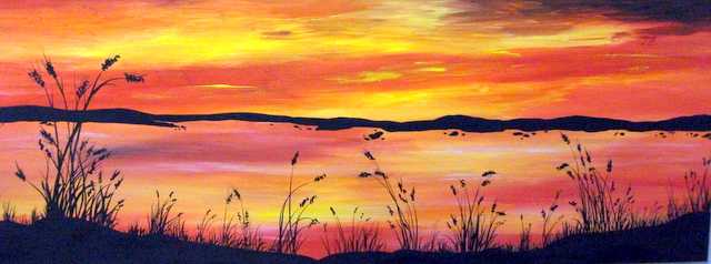 Sunset Painting