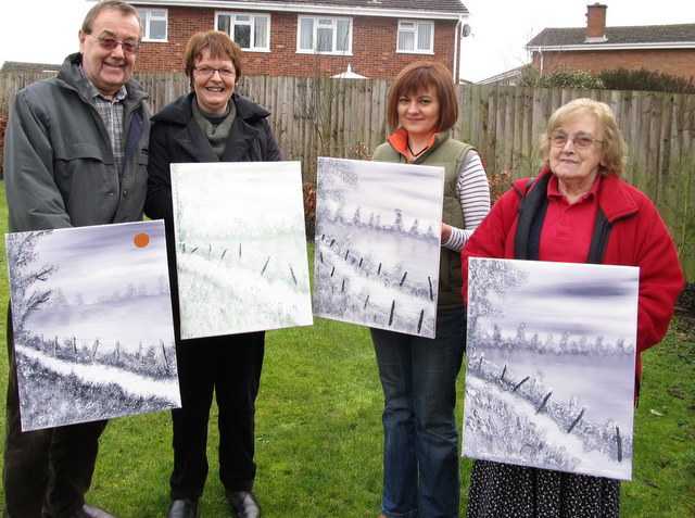 Art Workshop In Ludlow, Shropshire